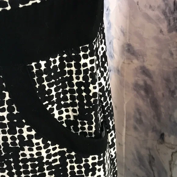 NWT Liz Claiborne sleeveless fitted dress V-neck Cotton Spandex - Picture 8 of 13